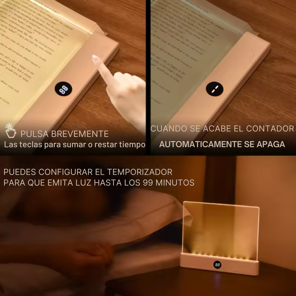 SoftRay luz led de lectura portátil